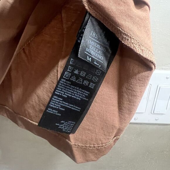 AllSaints Tonic V-Neck Tee Shirt Men's Medium M Logo NEW - Picture 3 of 4